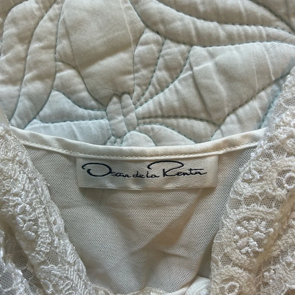 Oscar de la Renta White Slip Dress - Picture 7 of 7